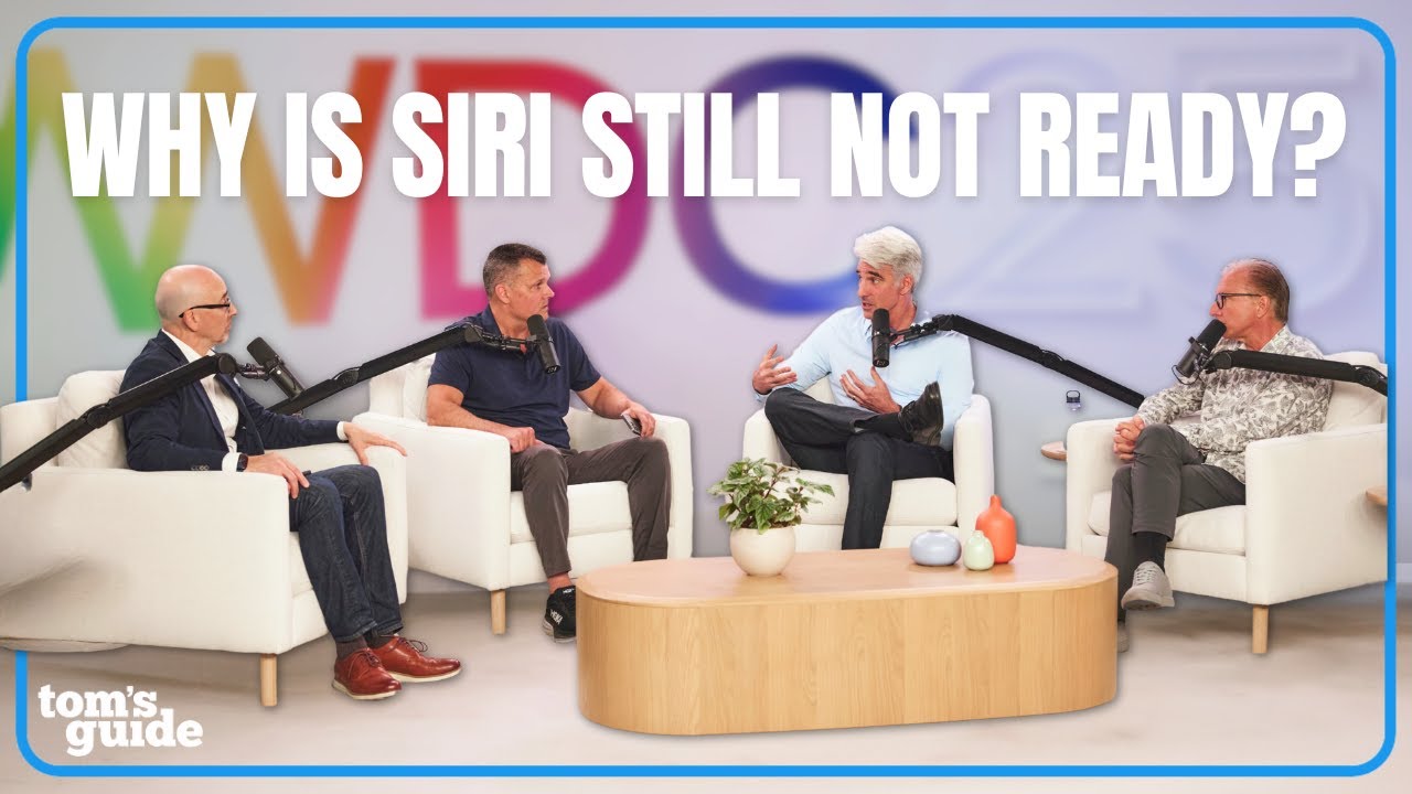 مقابلة WWDC: كريج وجوز حول سبب عدم جاهزية Siri ورؤية الذكاء الاصطناعي وصدمة iPadOS! - YouTube