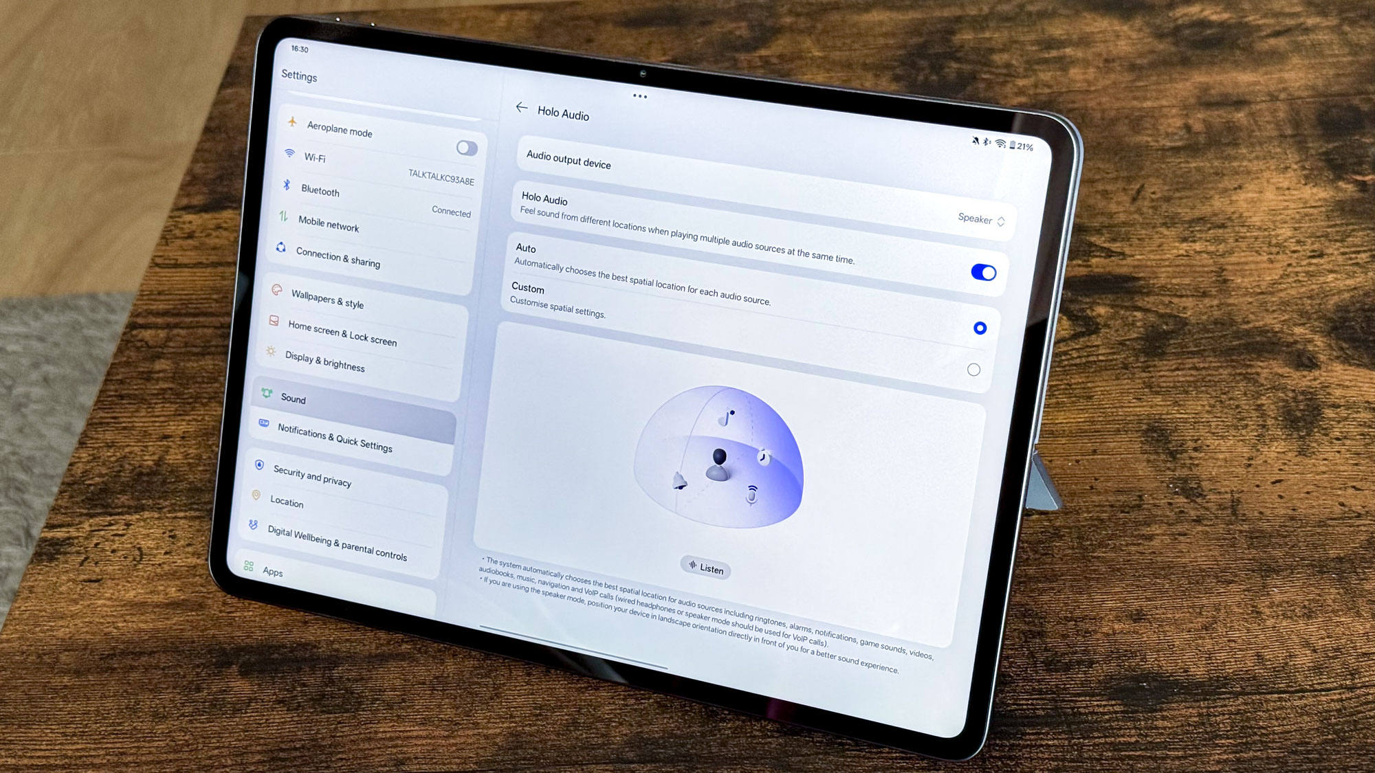 OnePlus Pad 3 Holo Audio