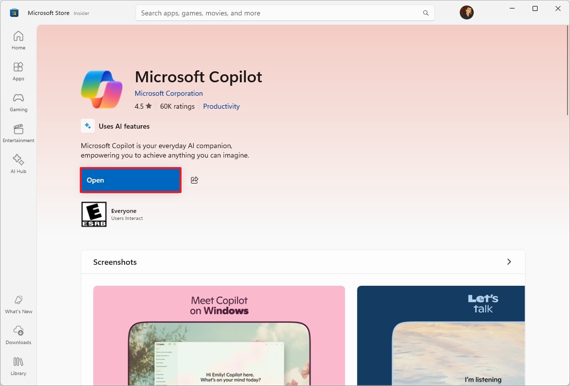 Windows 11 install Copilot