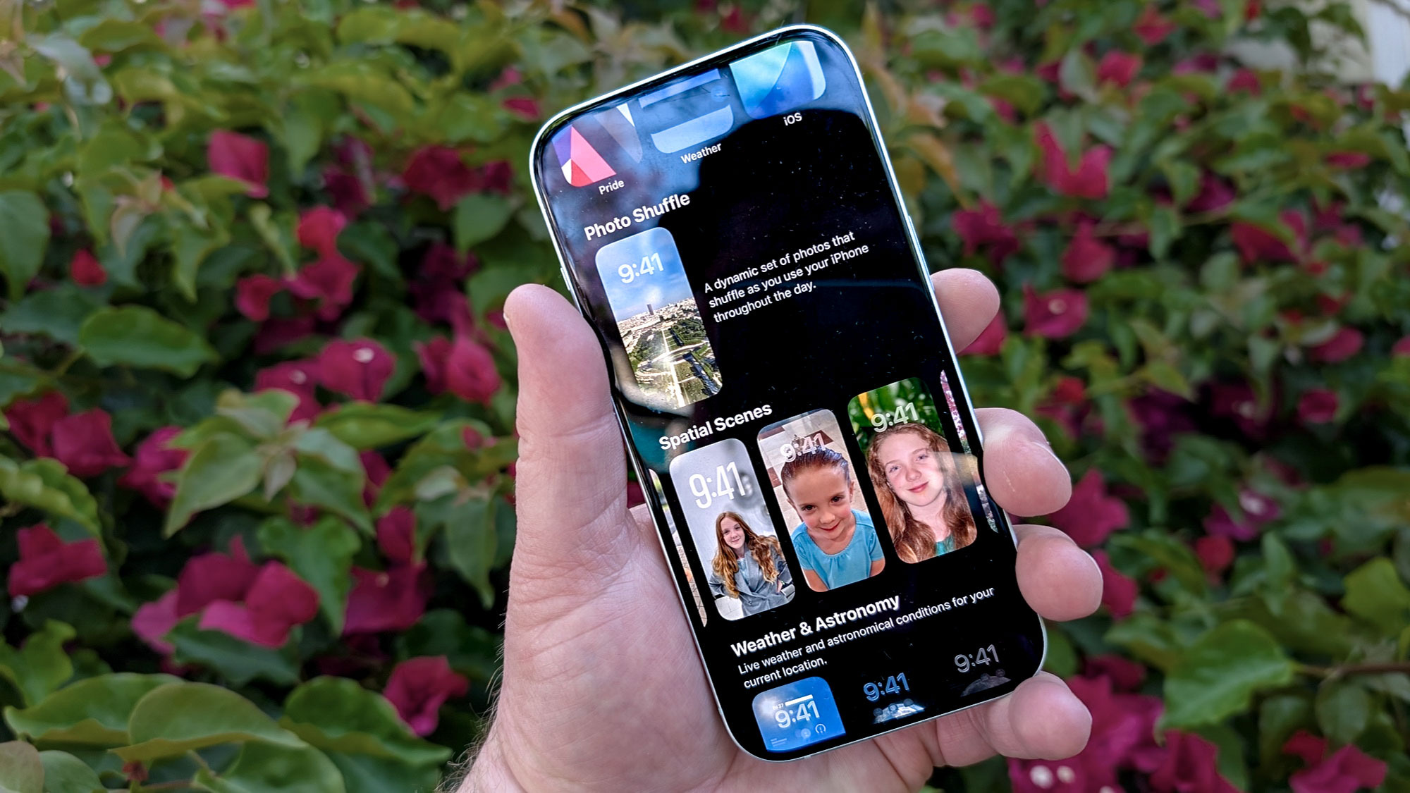 spatial scene photo on ios 26 lock screen