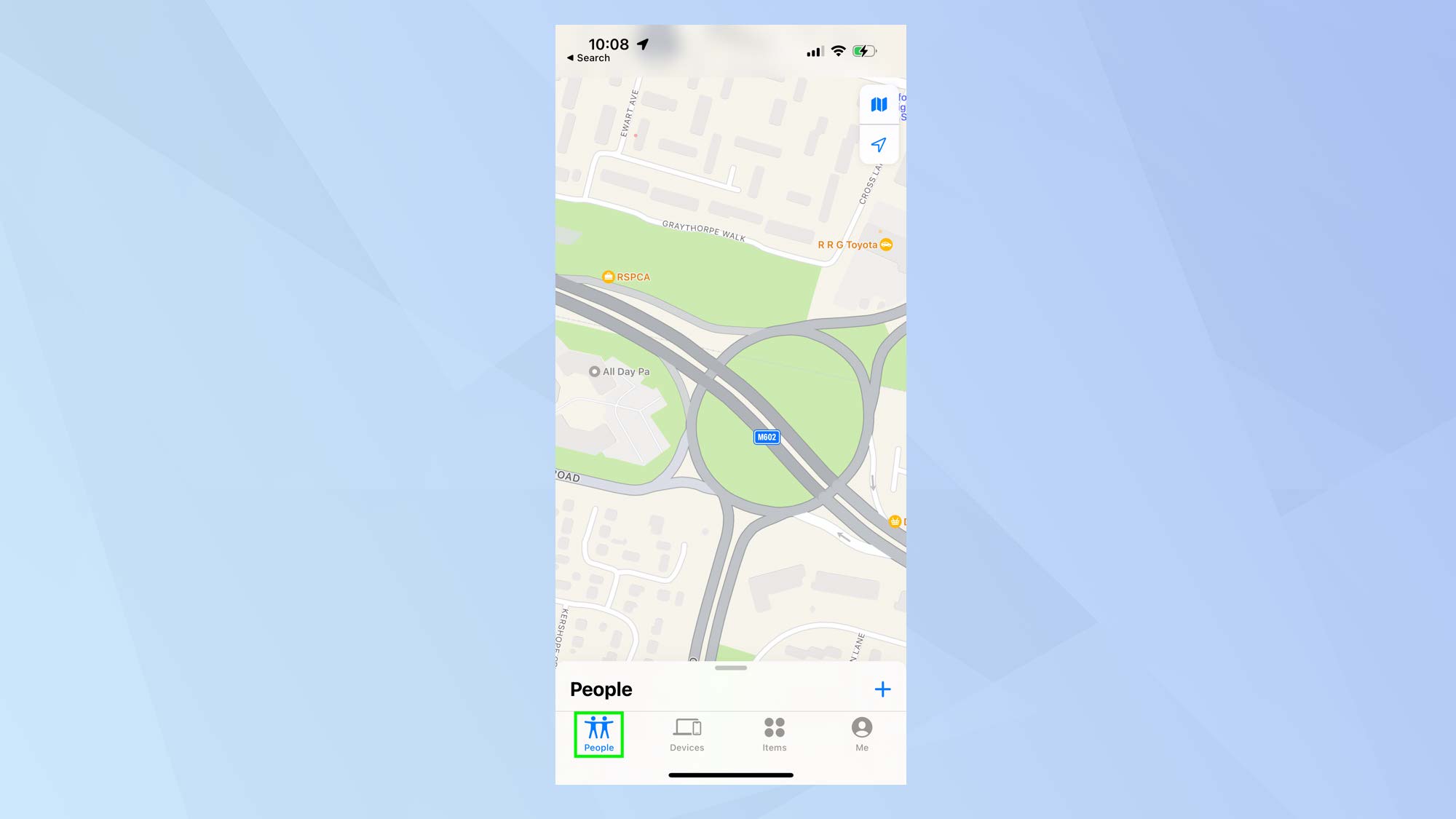 How to share location on iPhone using Find My