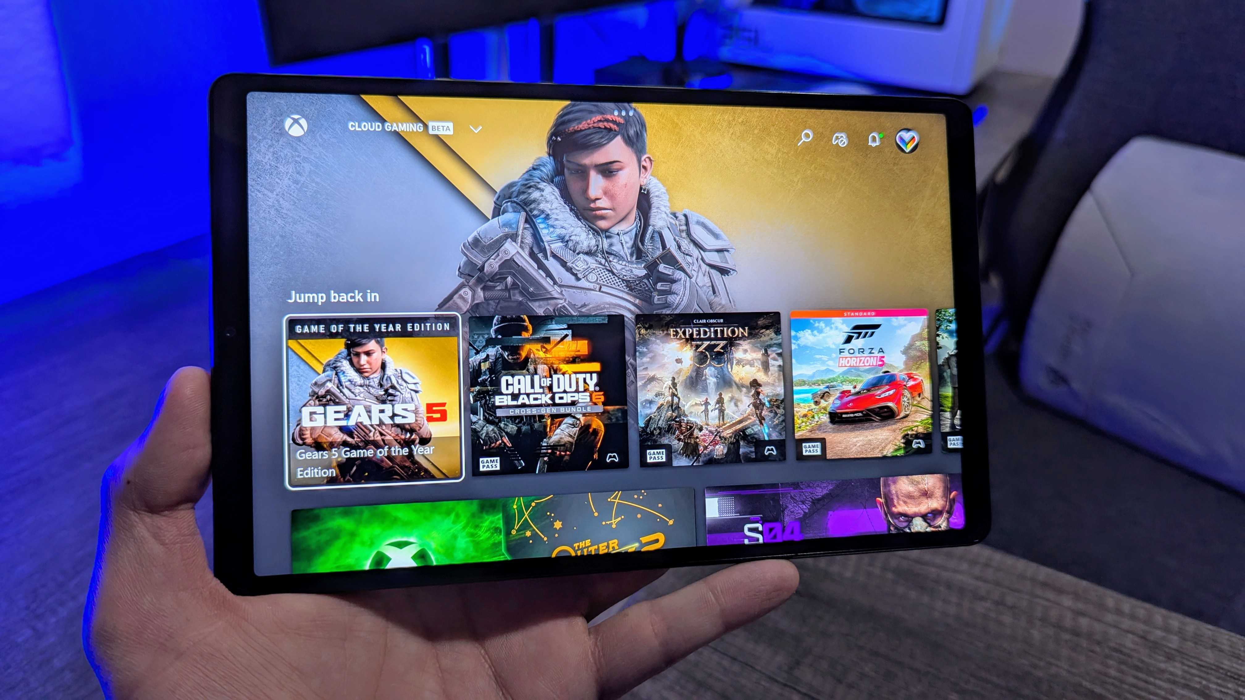 صورة للجهاز اللوحي Lenovo Legion Tab (الجيل الثالث).