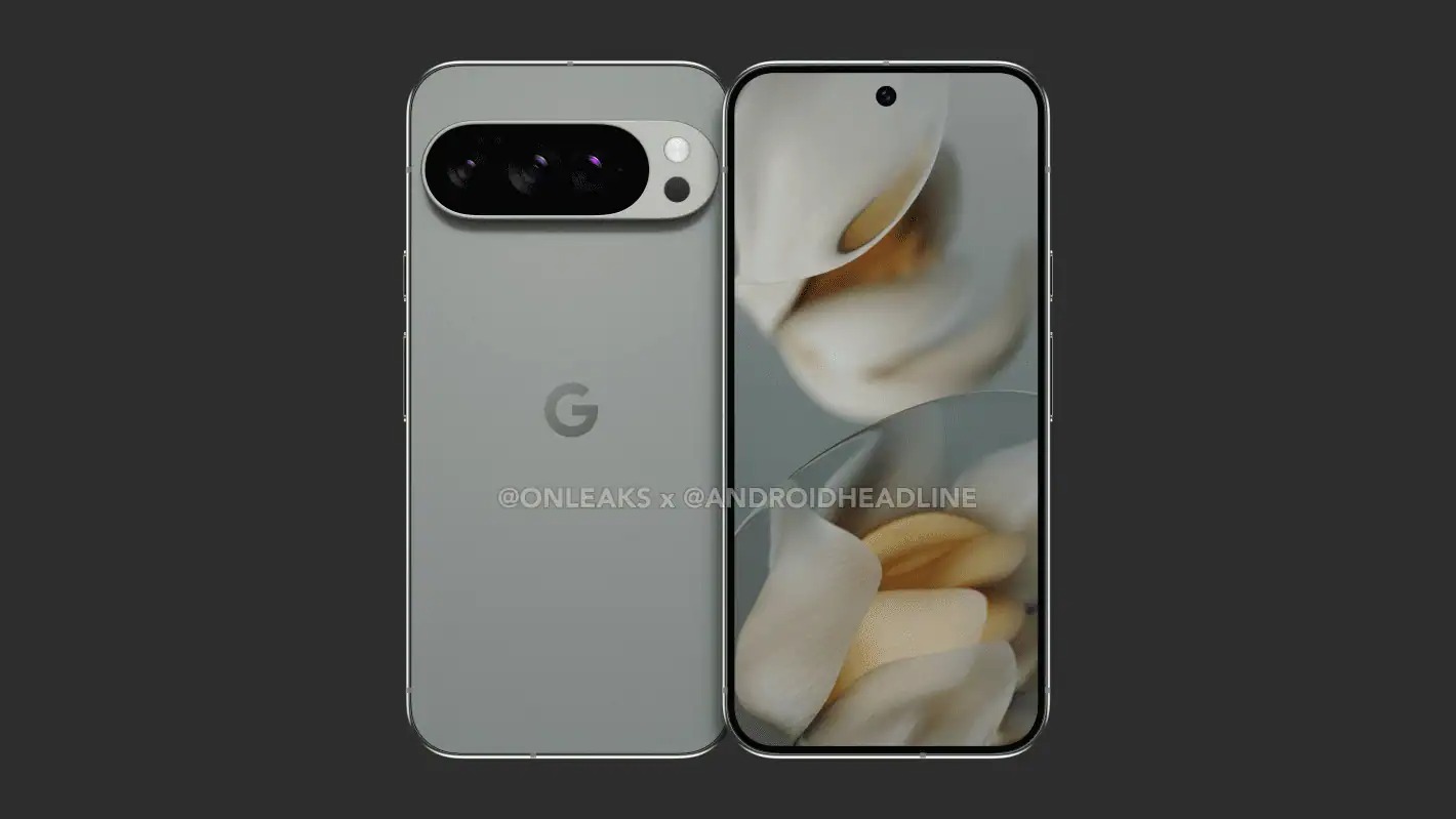 CAD renderings of the Google Pixel 10 Pro XL