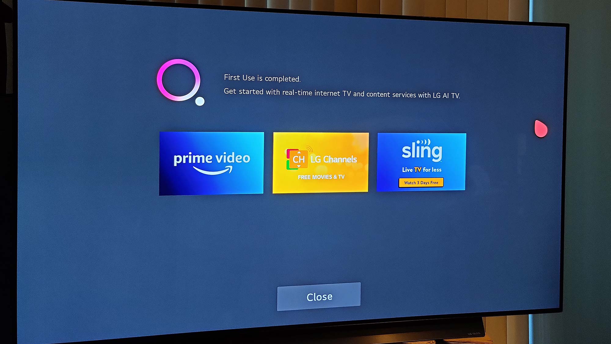How to set up your LG TV