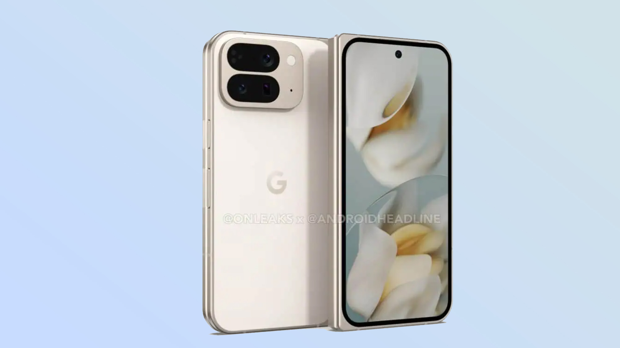 google pixel 10 pro fold renders