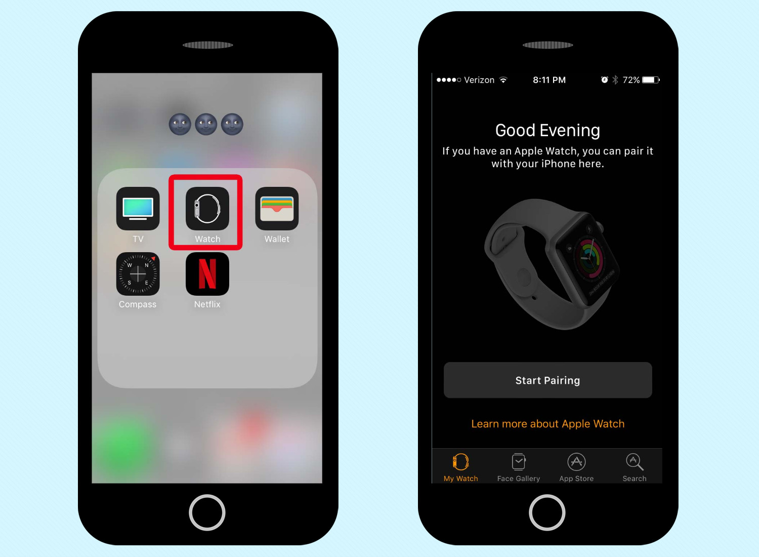 How to set up Apple Watch