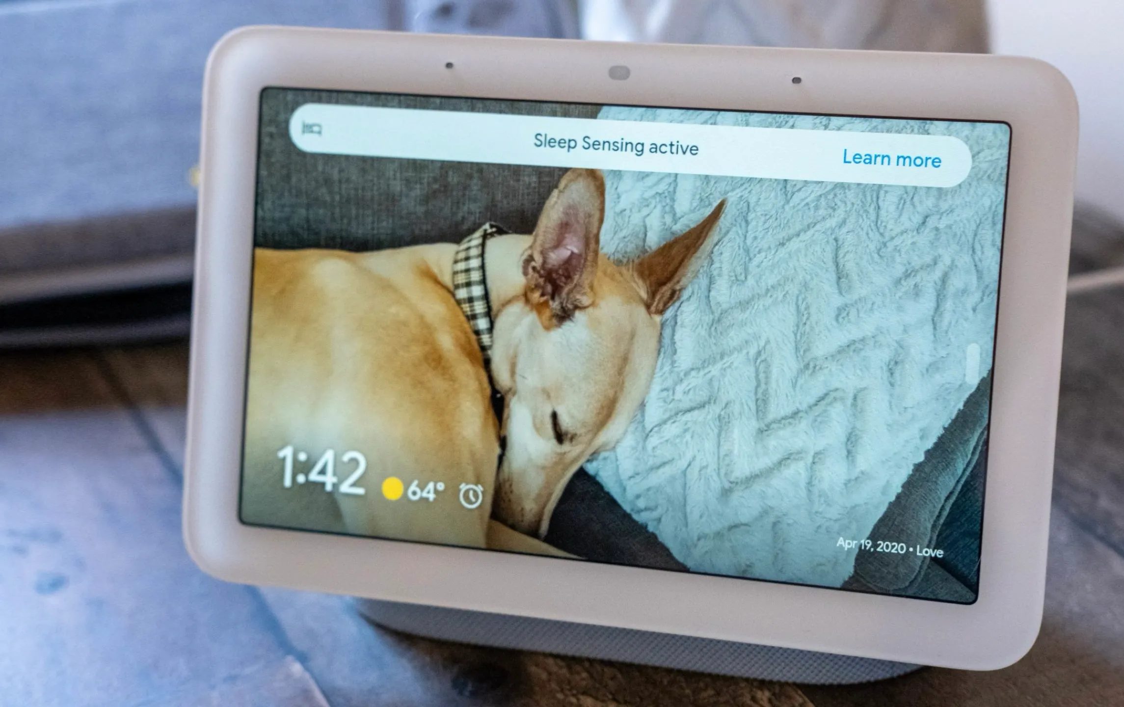 Google Photos on a Nest Hub 7