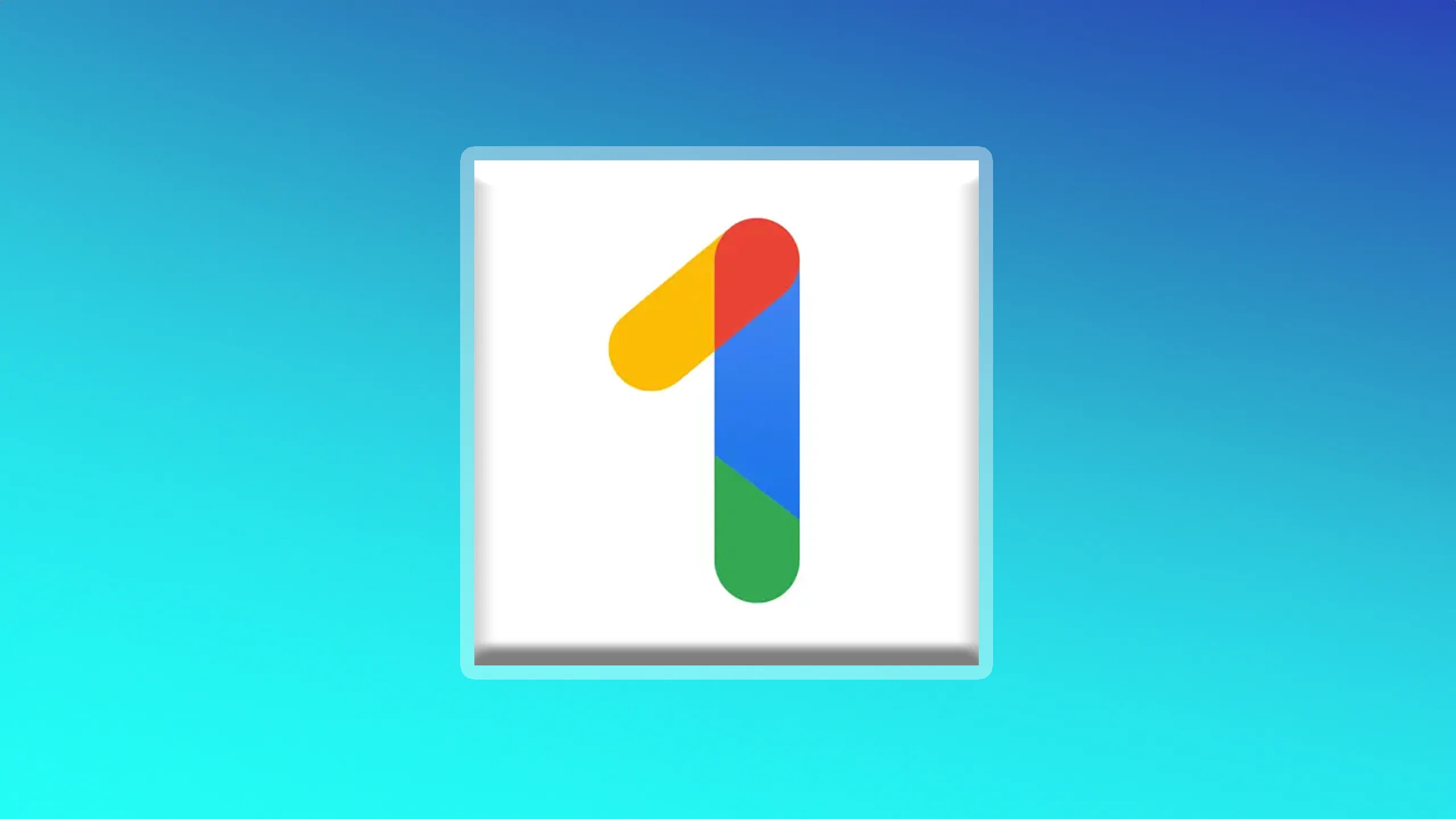 رمز تطبيق Google One.