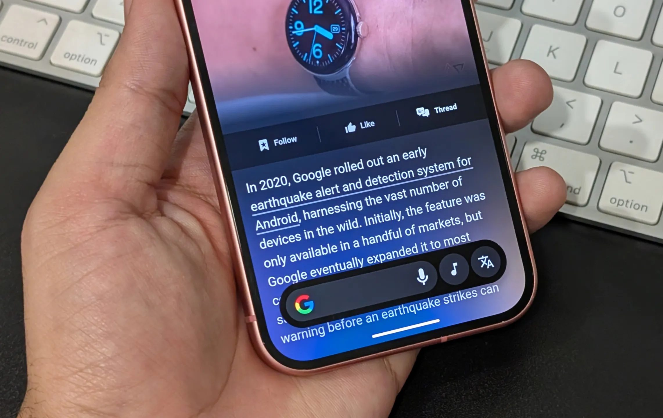 Circle to Search on Google Pixel 9