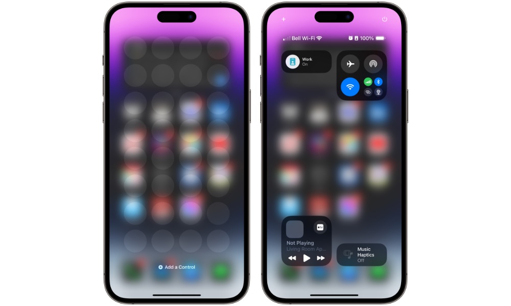 iOS 18 beta 1 Control Center 6