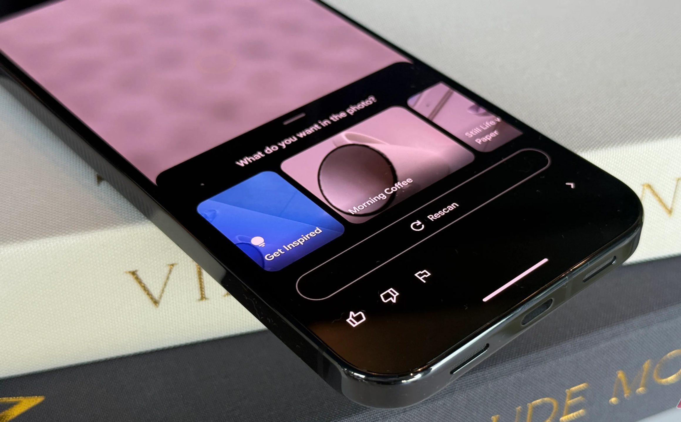 Camera Coach working on the Google Pixel 10