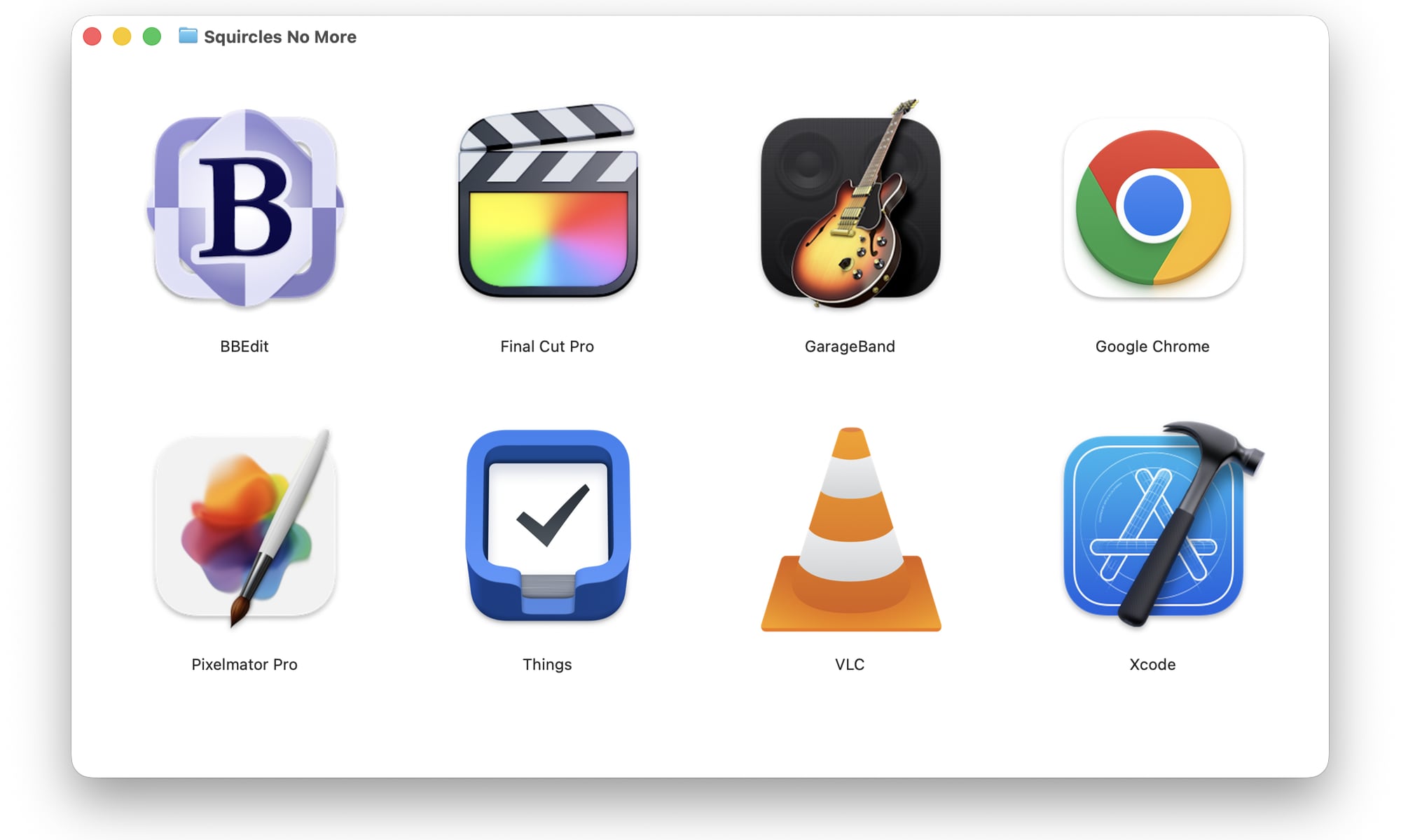 macOS Tahoe desquircled icons
