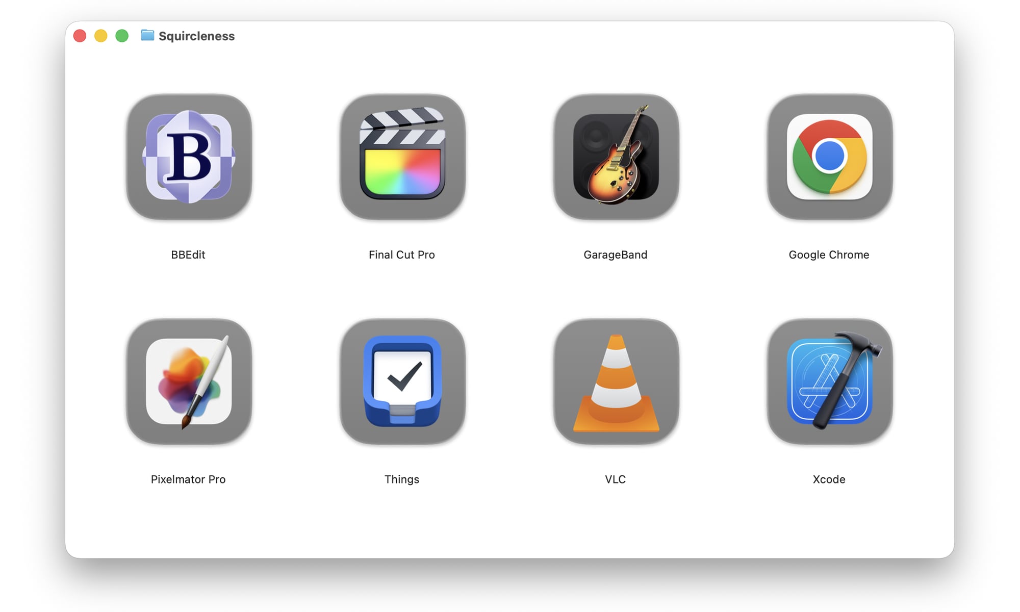 أيقونات macOS Tahoe squircled
