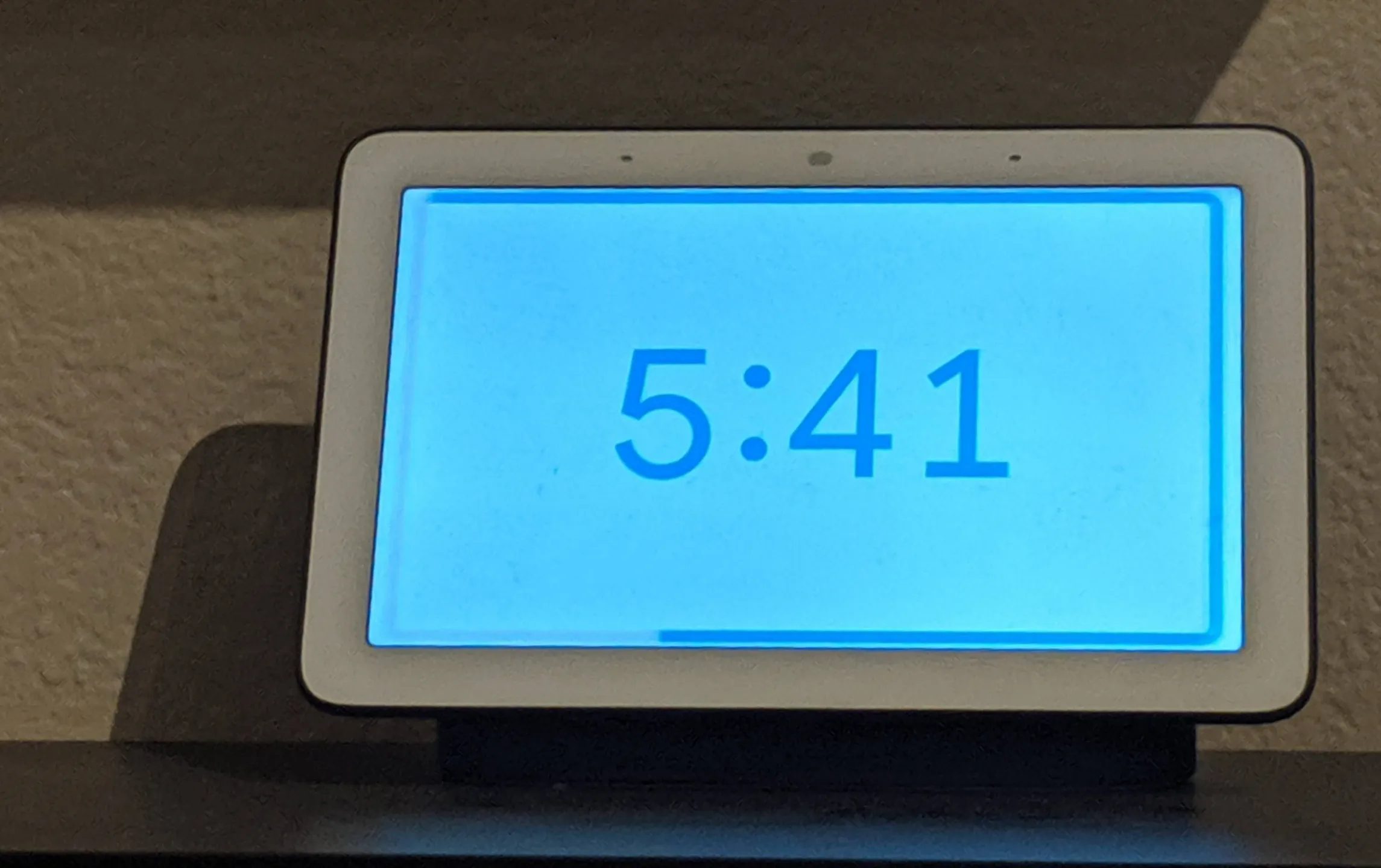 ضبط مؤقت على Google Nest Hub