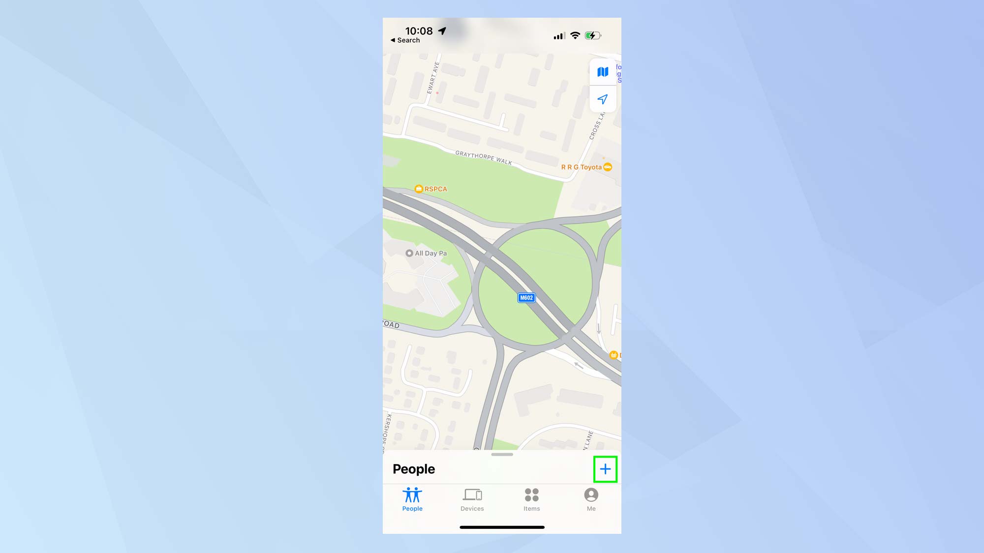 How to share location on iPhone using Find My