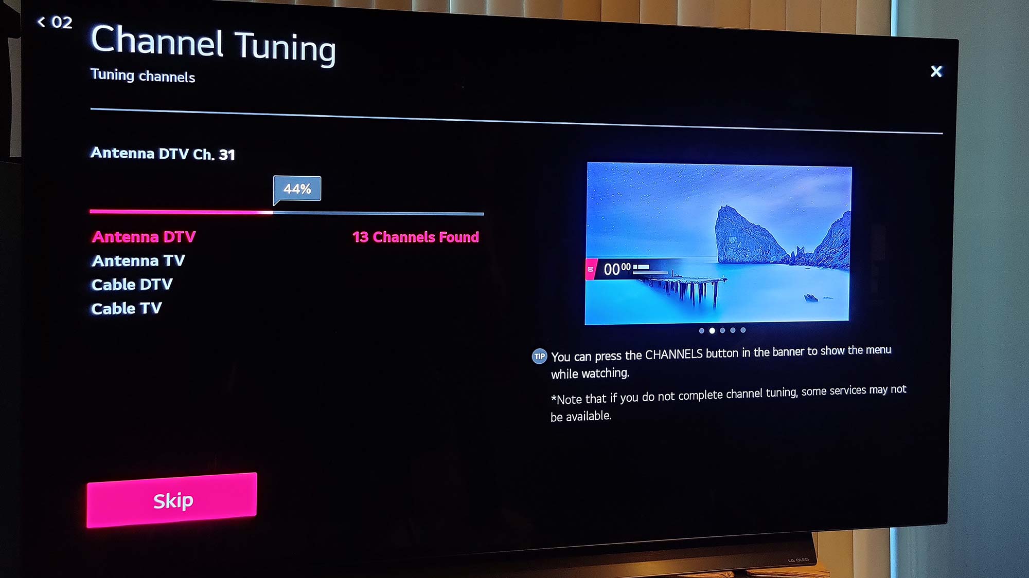 How to set up your LG TV