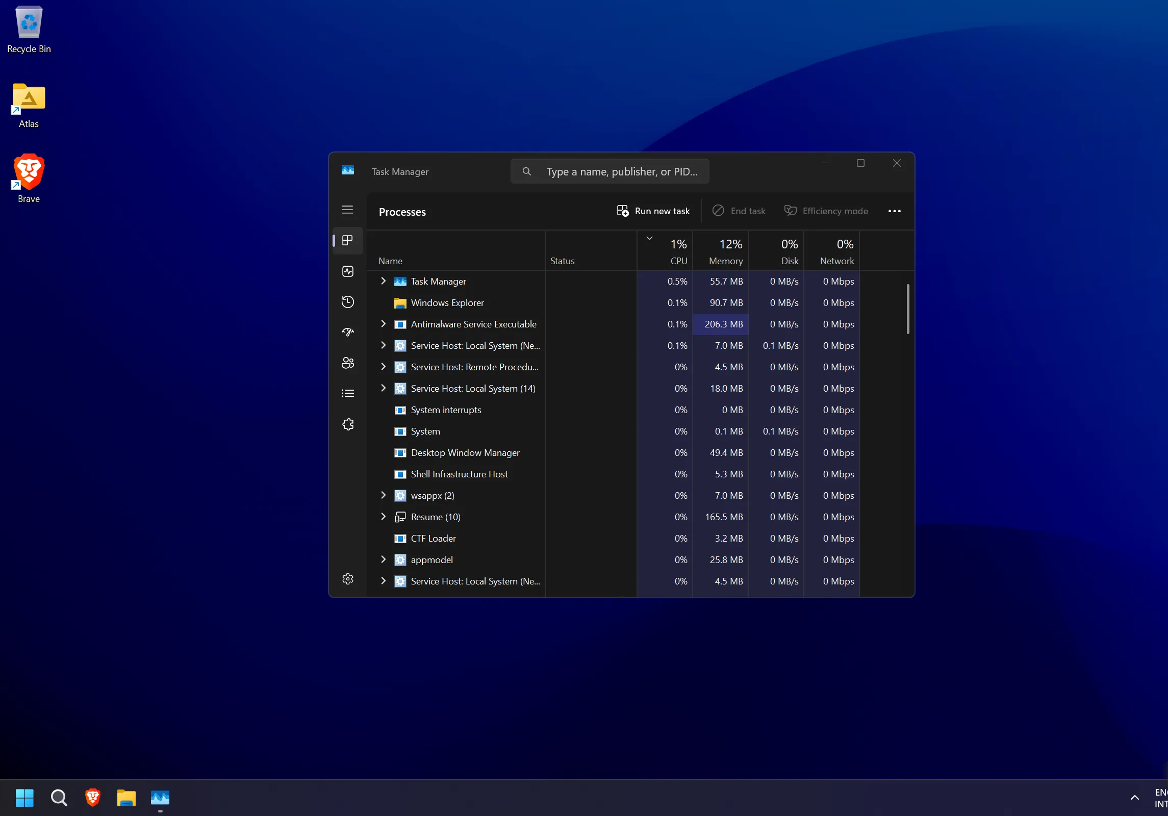 إدارة المهام Atlas OS