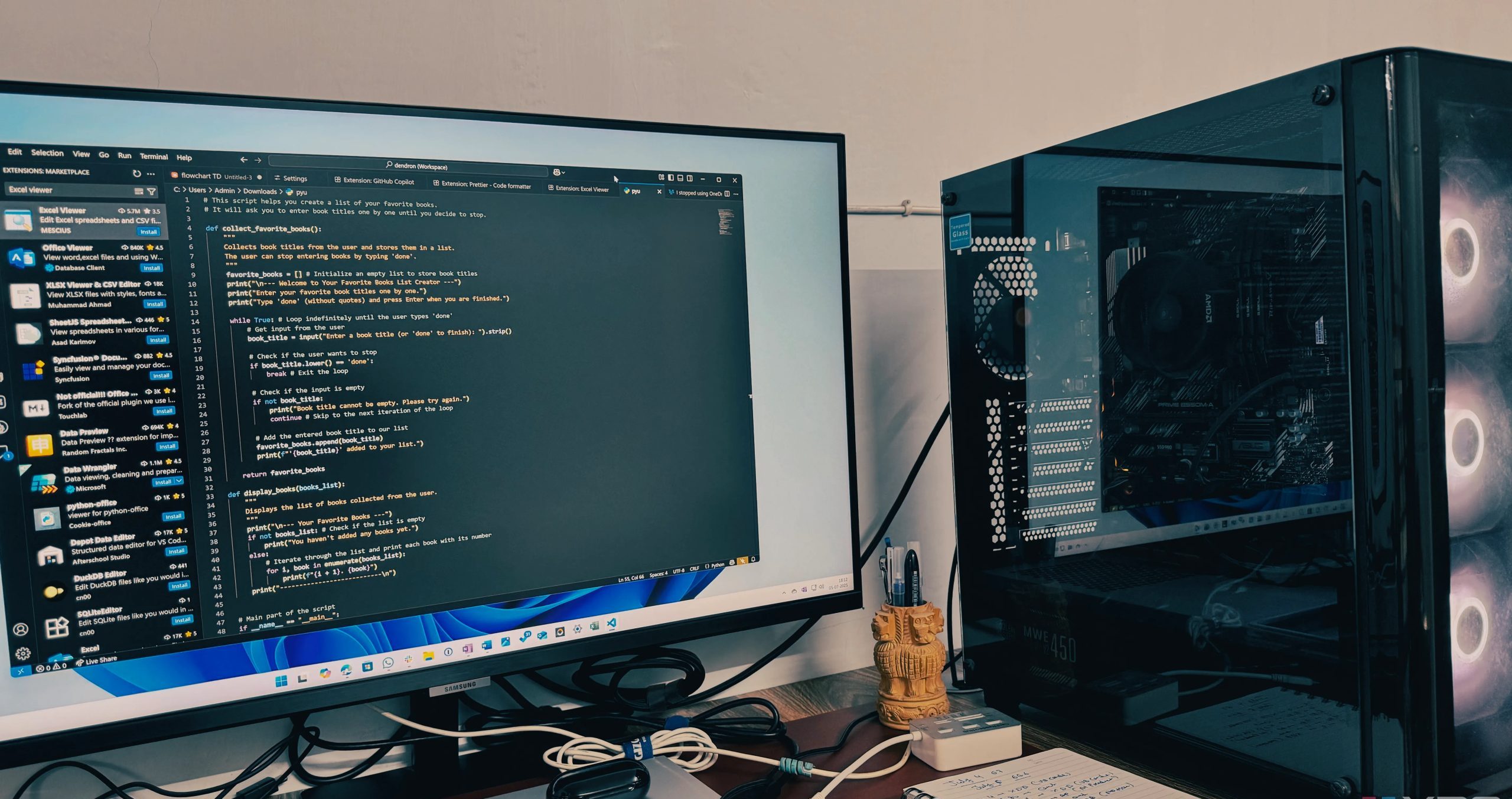 استخدام إضافات VS Code لزيادة الإنتاجية