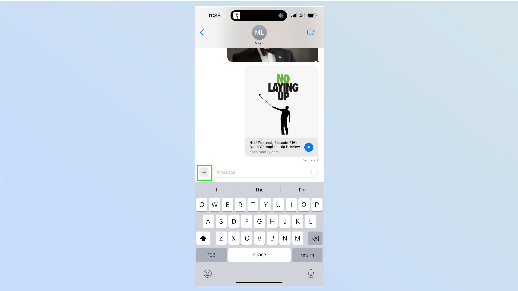sharing location in messages