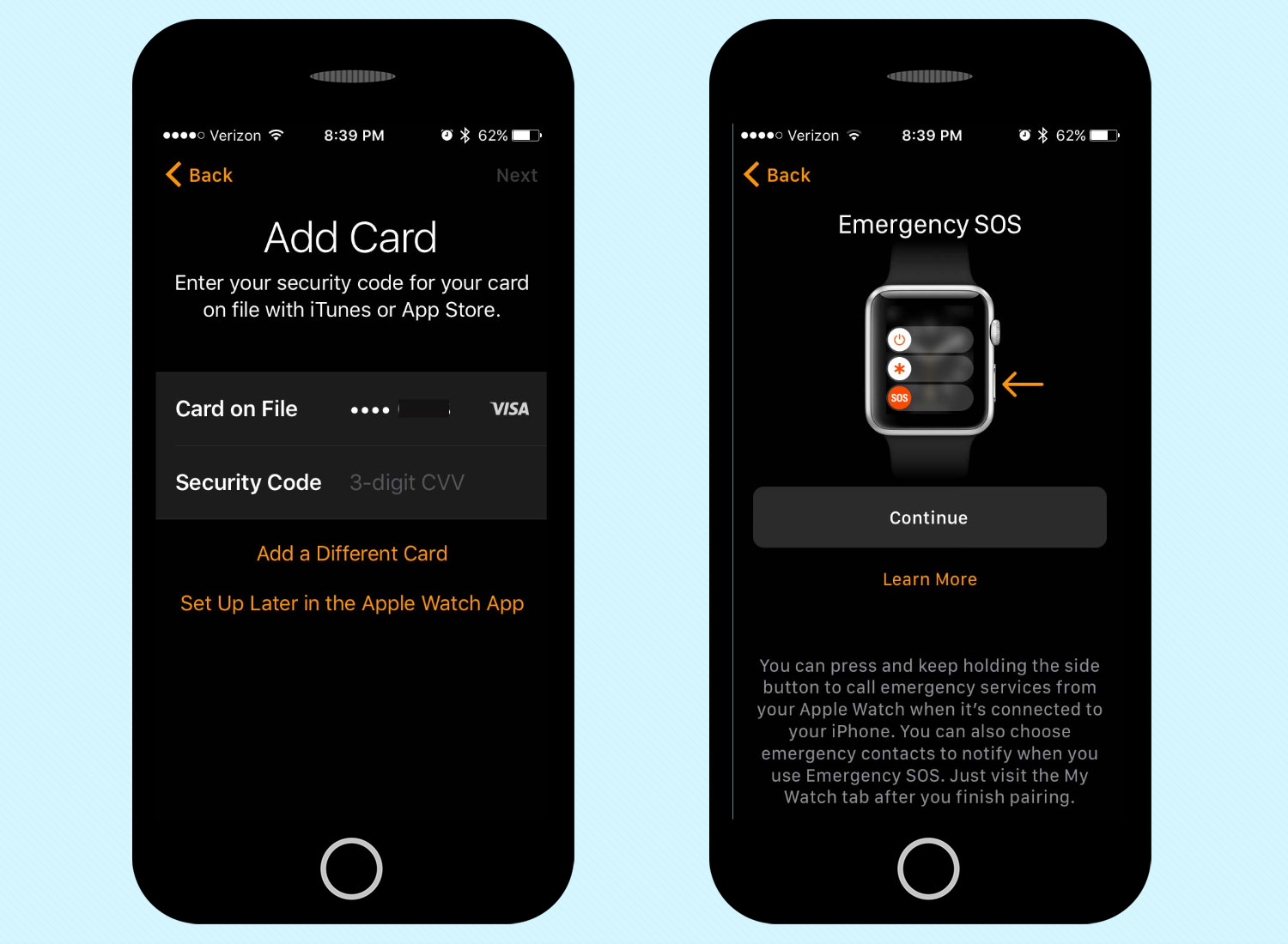 How to set up Apple Watch