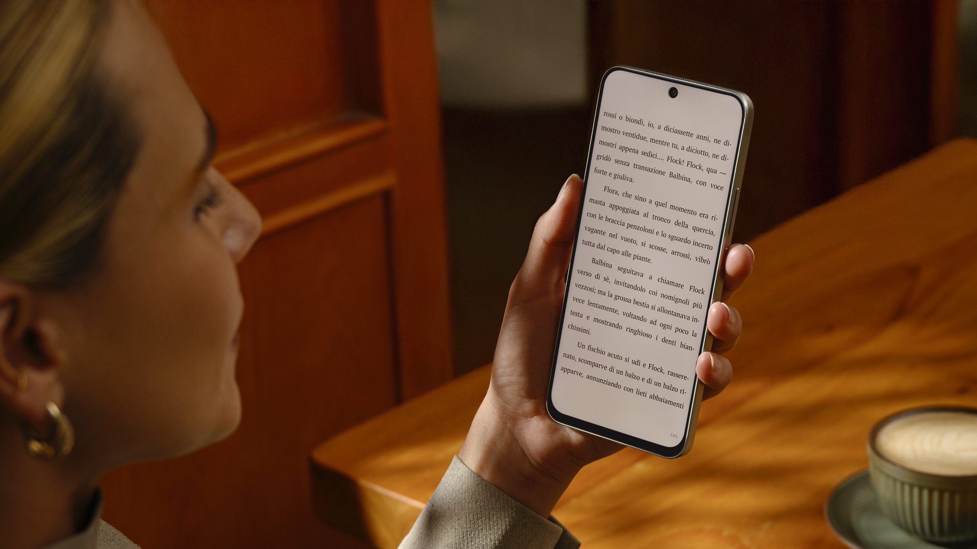 وضع القراءة في TCL Nxtpaper 60 Ultra