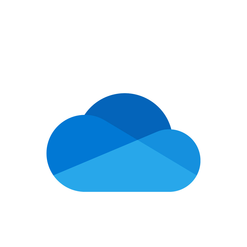 شعار Microsoft OneDrive