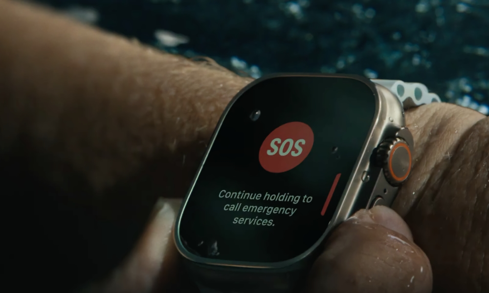 Apple Watch Ultra Emergency SOS
