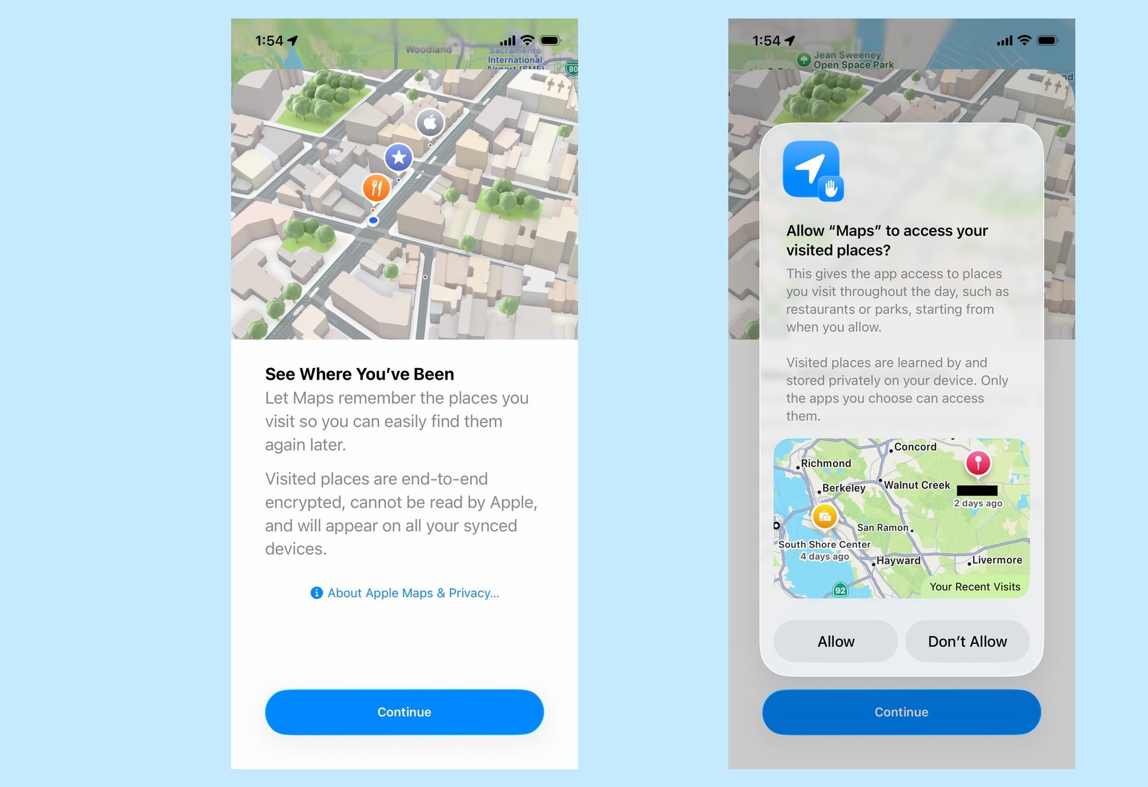 ios 26 maps visited places