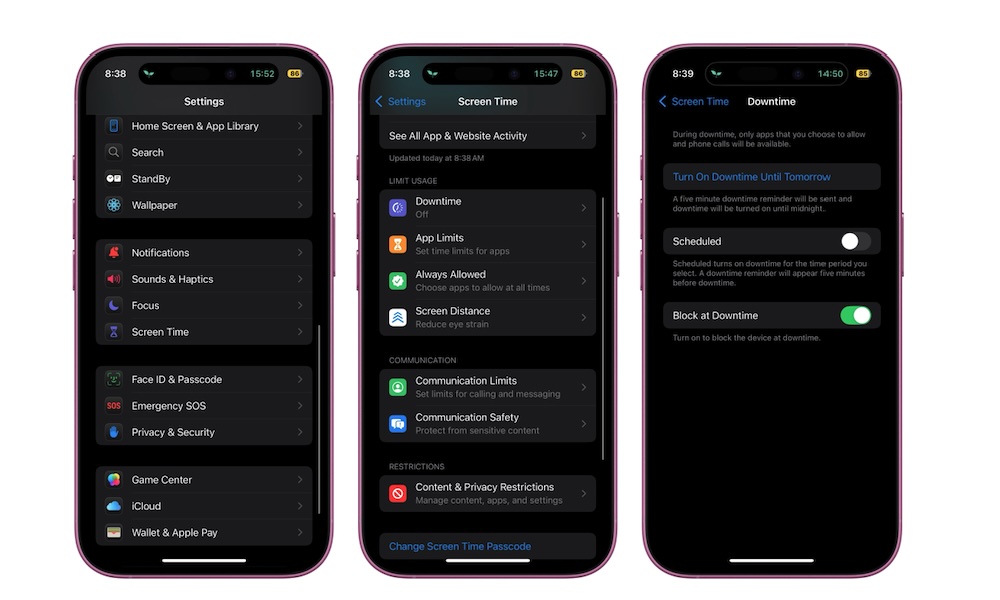 Screen-Time-Downtime-iPhone