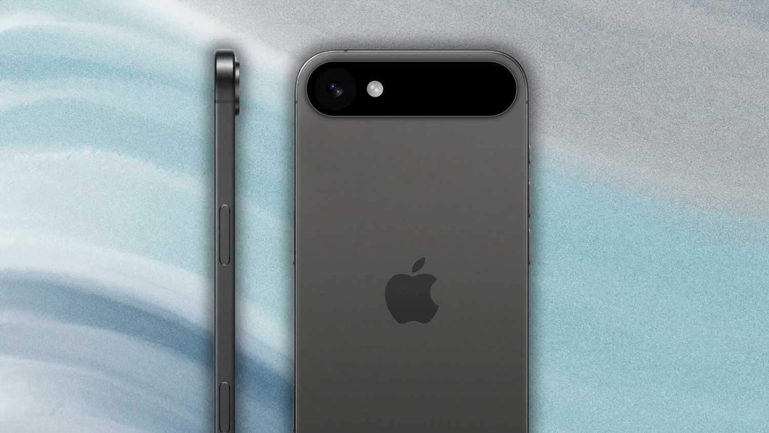 تصميم مزعوم لهاتف iPhone 17 Air.