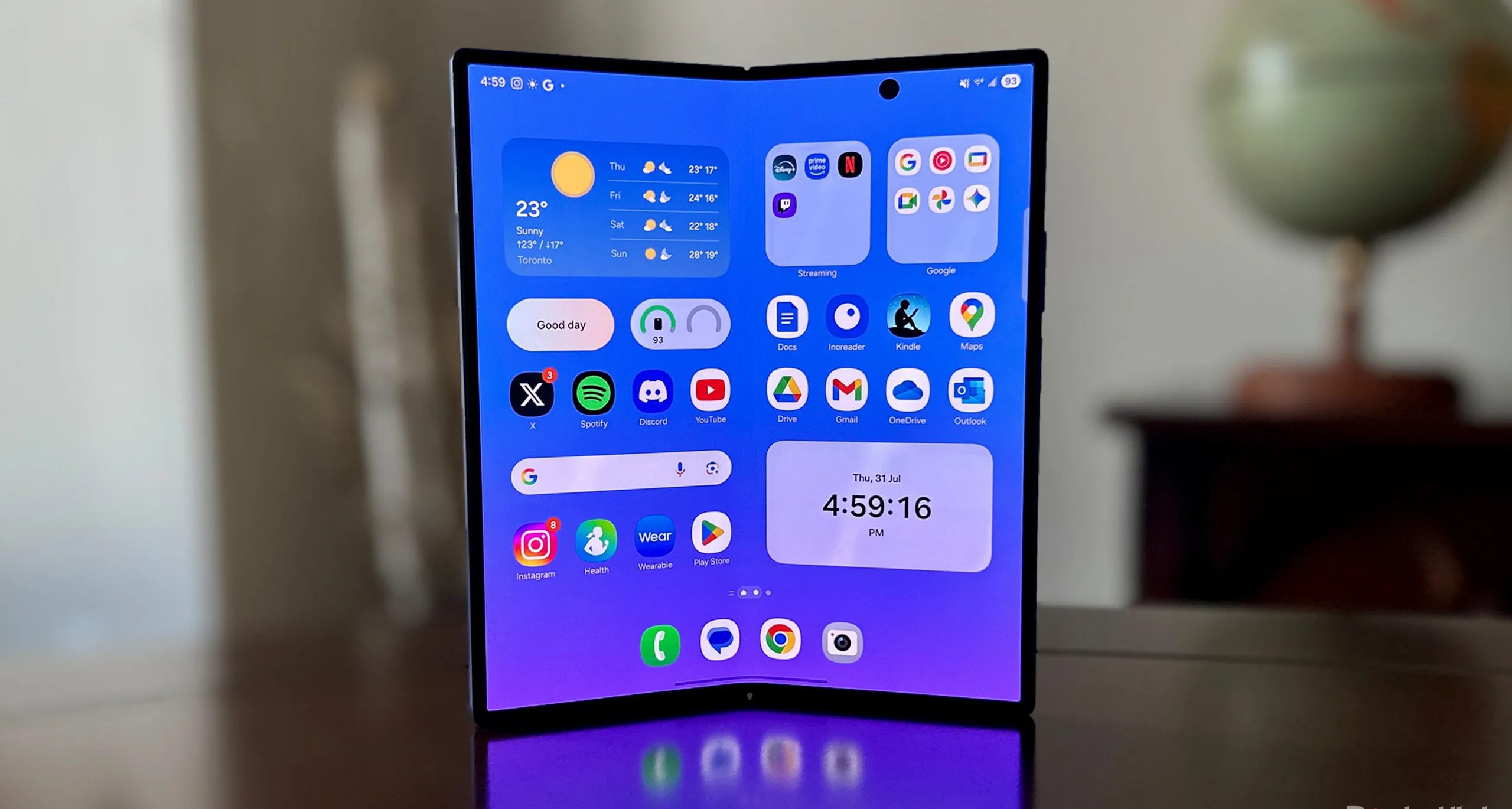 Samsung Galaxy Z Fold 7.