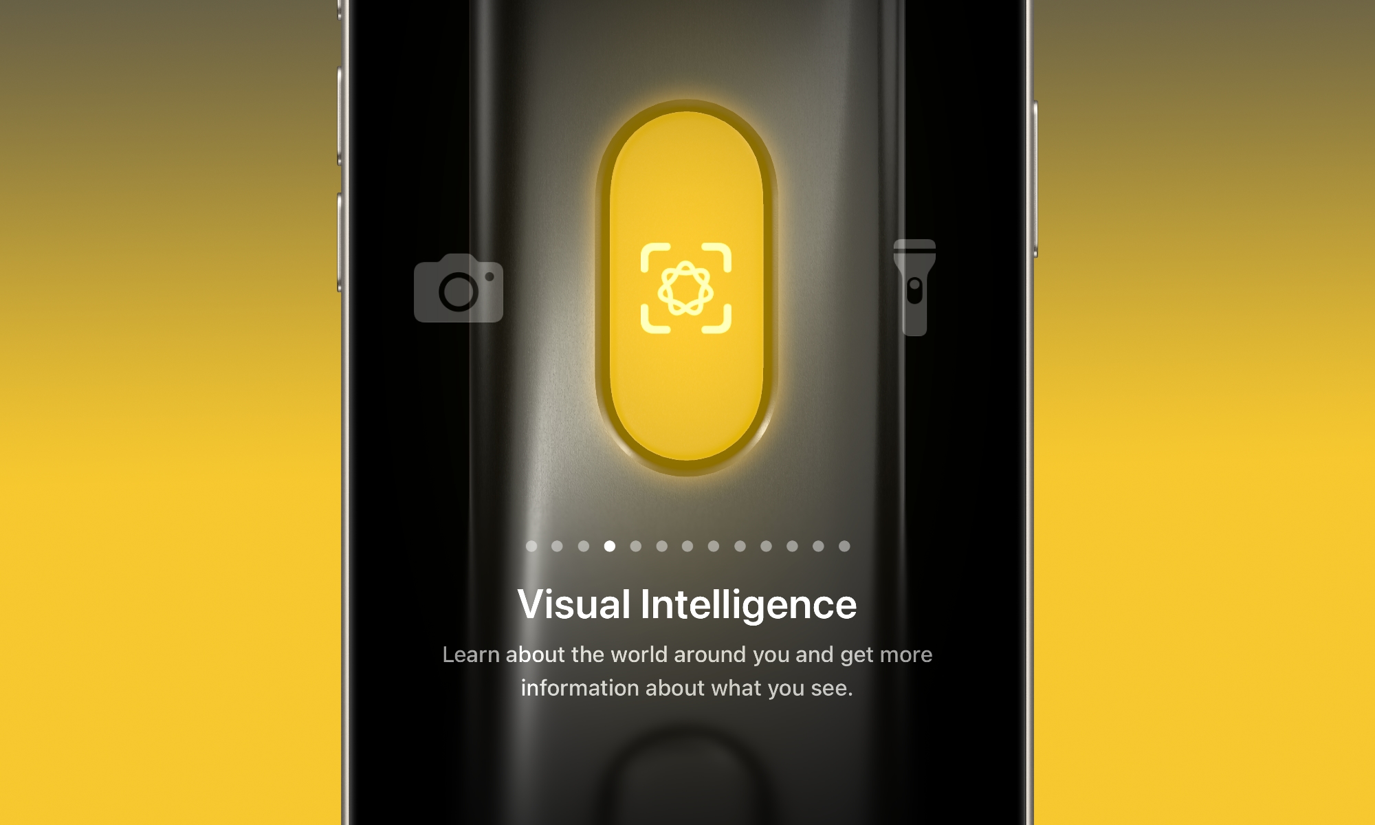 iOS 18.4 beta 2 Visual Intelligence on Action button hero