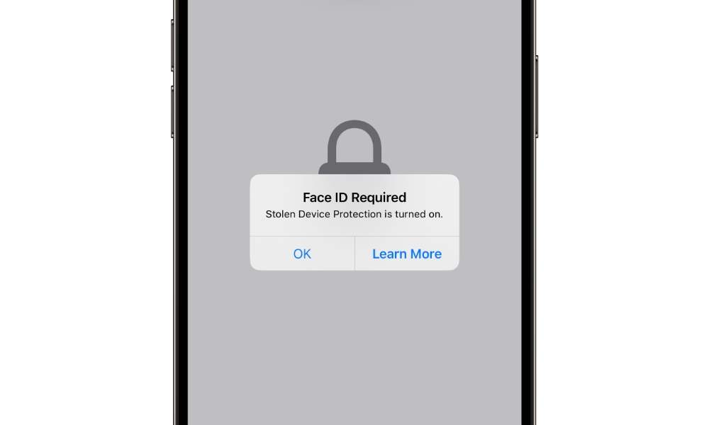 iPhone Face ID failure with Stolen Device Protection