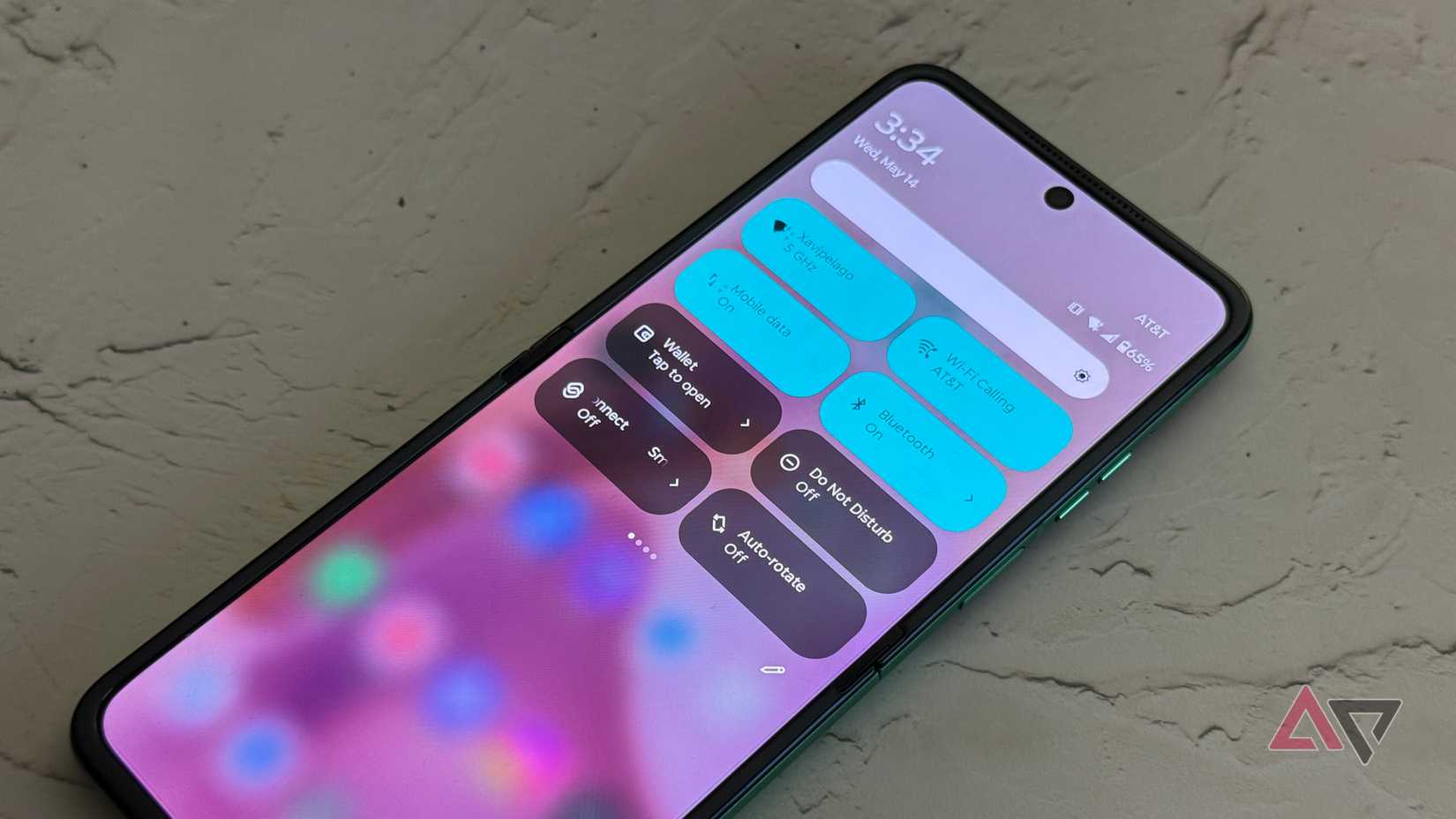 Motorola Razr 2025 with Hello UI running Android 15