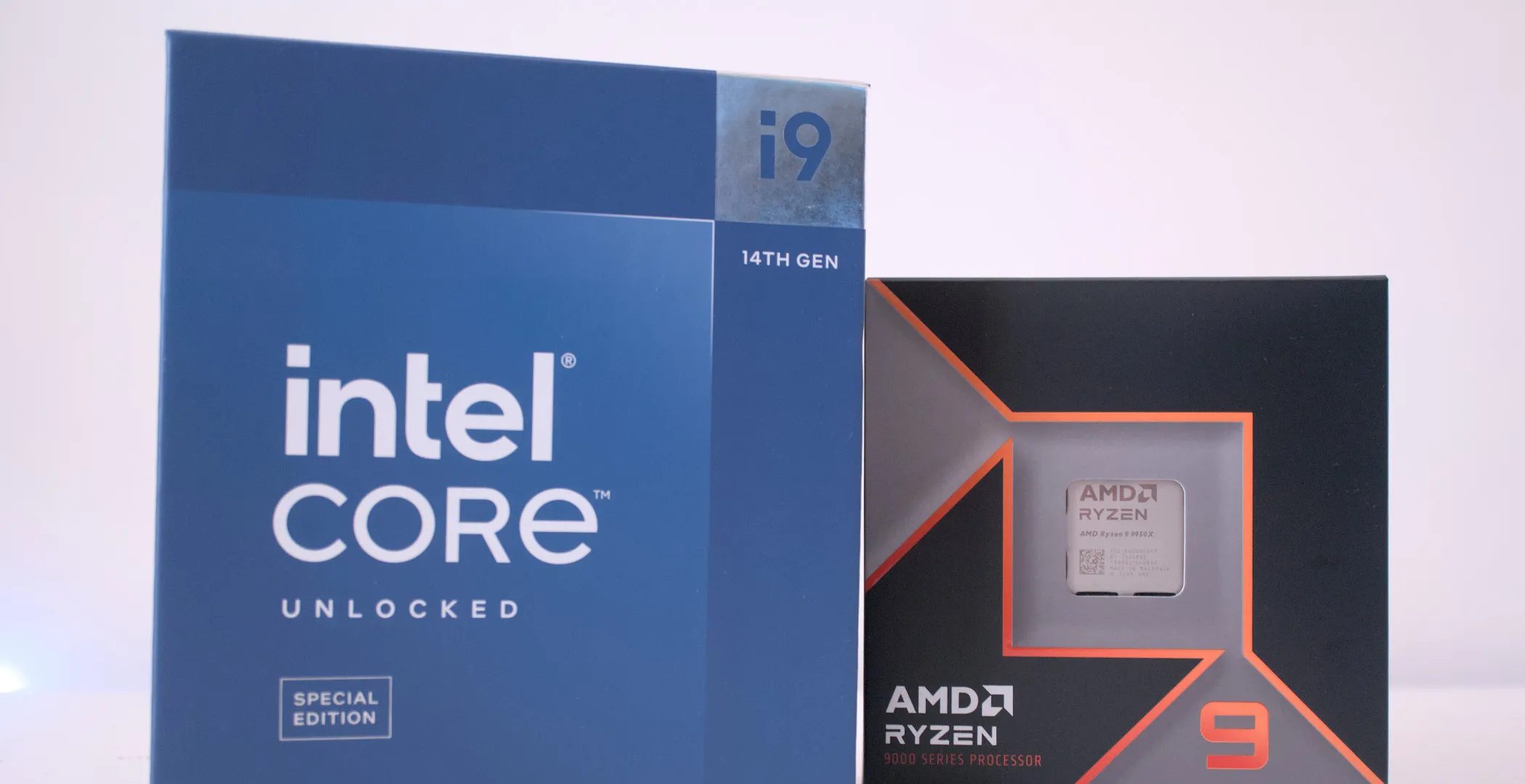 Intel Core i9-14900K and AMD Ryzen 9