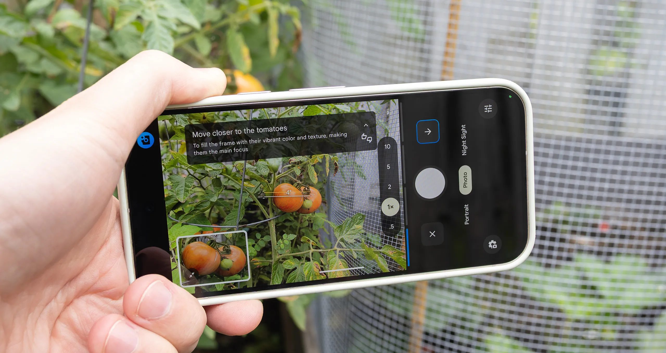 ميزة Camera Coach في Pixel 10 Pro