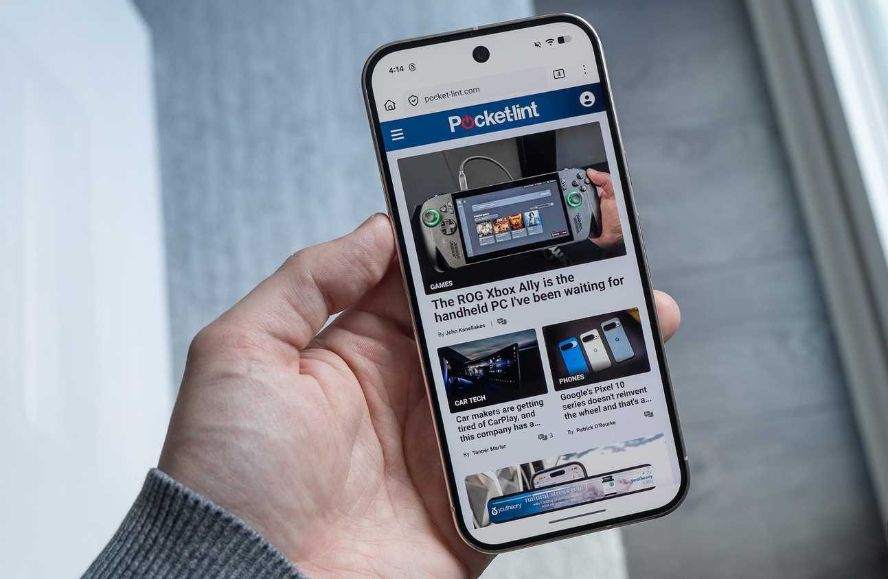 شاشة Pixel 10 Pro