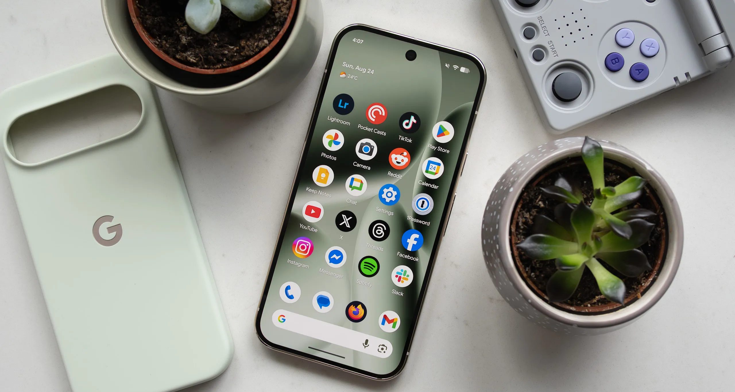 شاشة Pixel 10 Pro