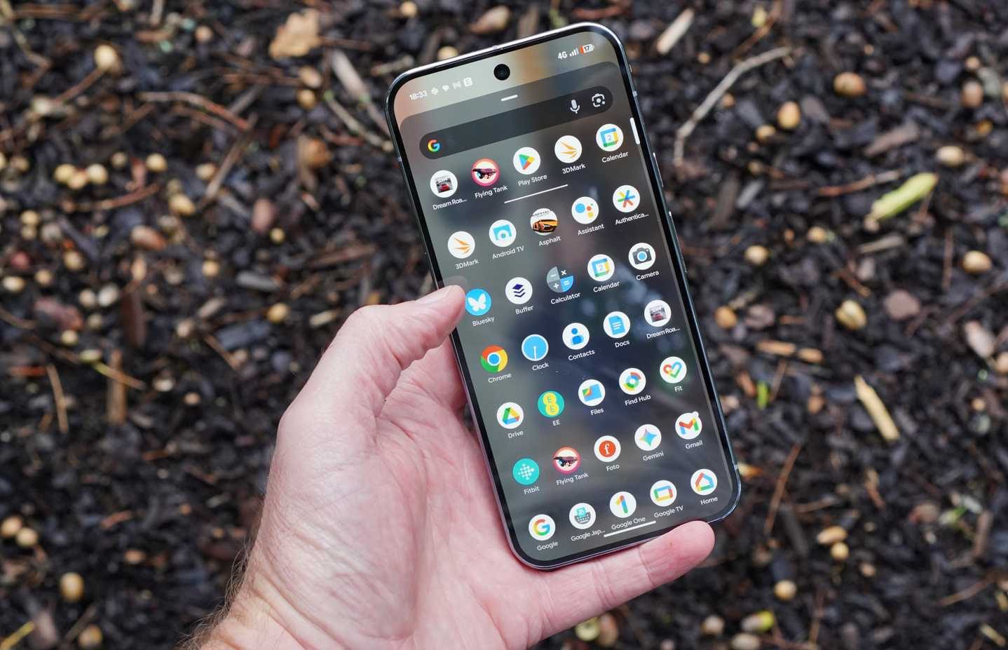 App view on the Google Pixel 10 Pro XL