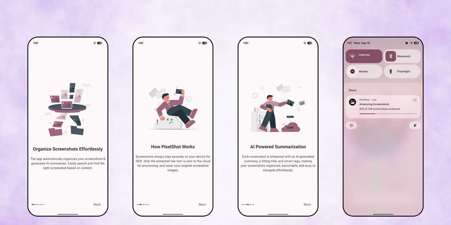 لقطات شاشة لتطبيق PixelShot