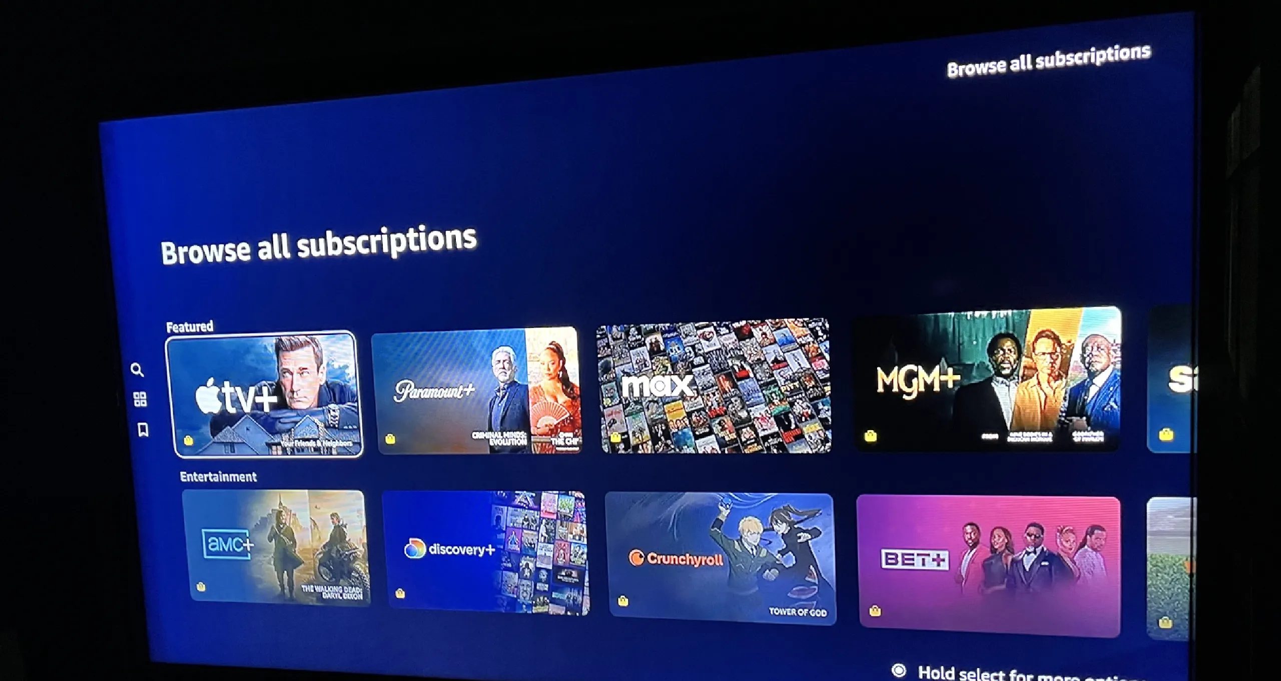 prime video subscription offerings and options