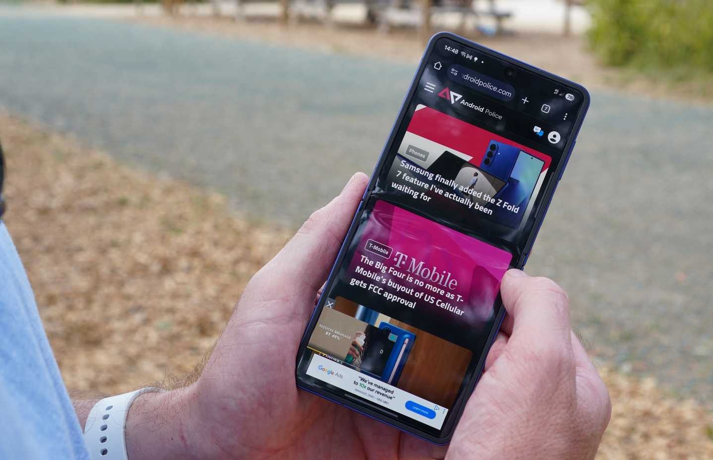 samsung-galaxy-z-flip-7-open-browser