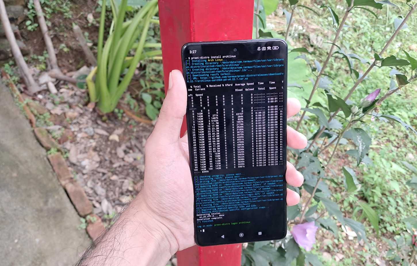 تثبيت Arch Linux باستخدام proot-distro على Termux