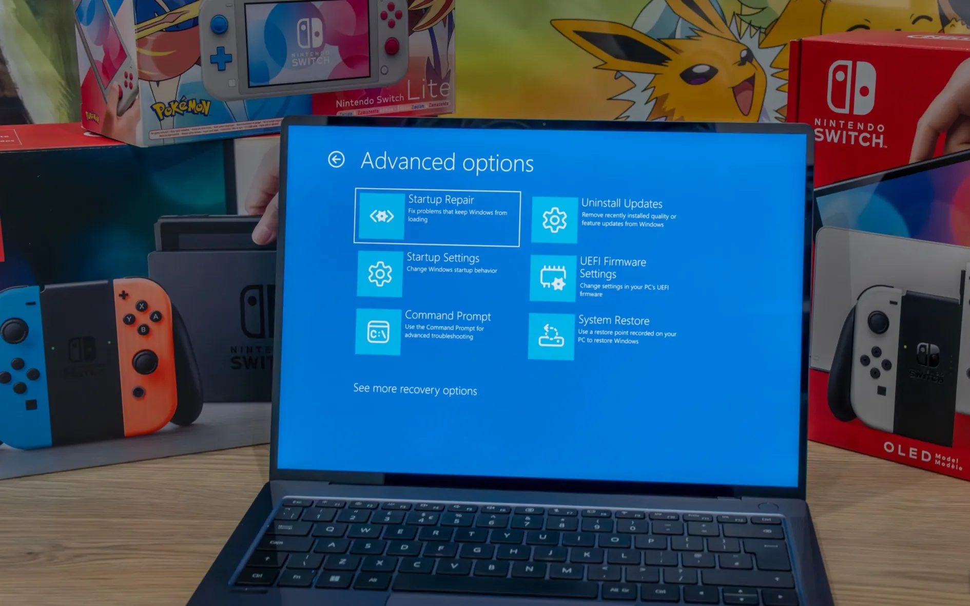 بيئة استرداد Windows 11
