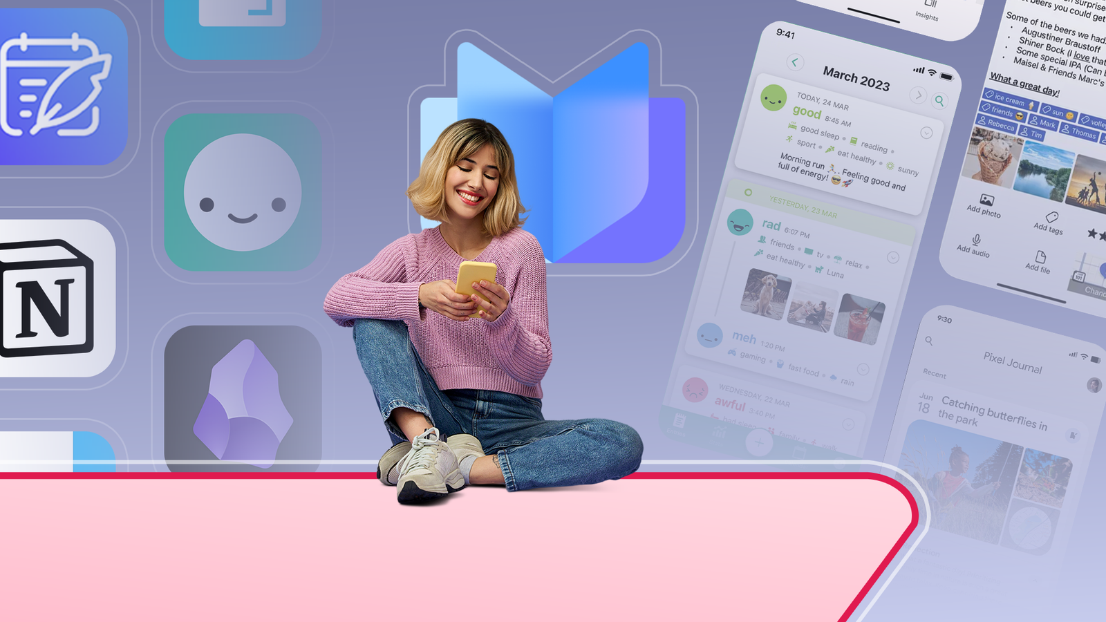 ٦ تطبيقات مفاجئة وممتازة لتدوين اليوميات على نظام Android: اكتشف أفضل الخيارات لتسجيل أفكارك ومذكراتك بكفاءة