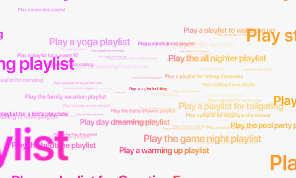 Apple Music Voice Playlists