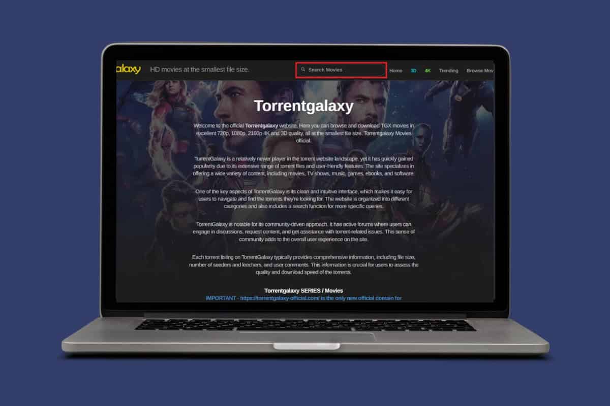 أفضل بروكسيات TorrentGalaxy