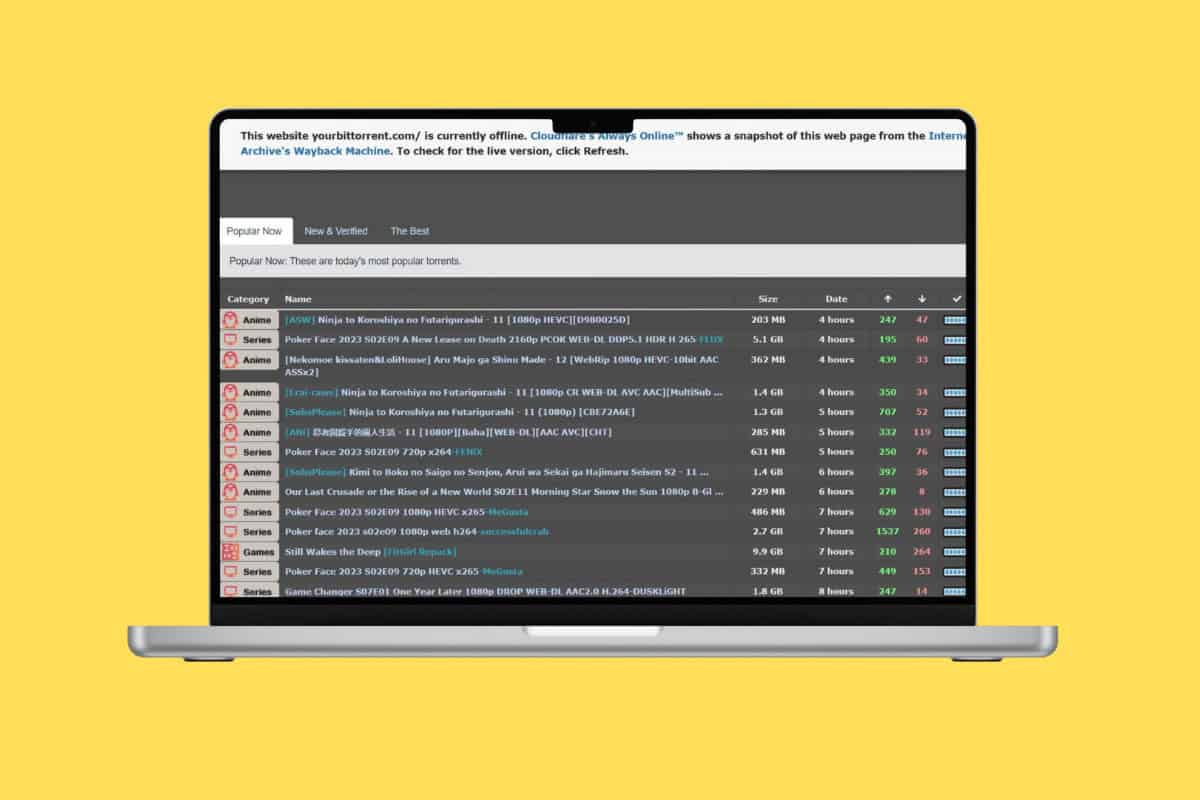 أفضل قائمة وكلاء YIFY العاملة