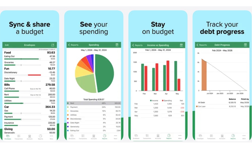 متجر تطبيقات Goodbudget