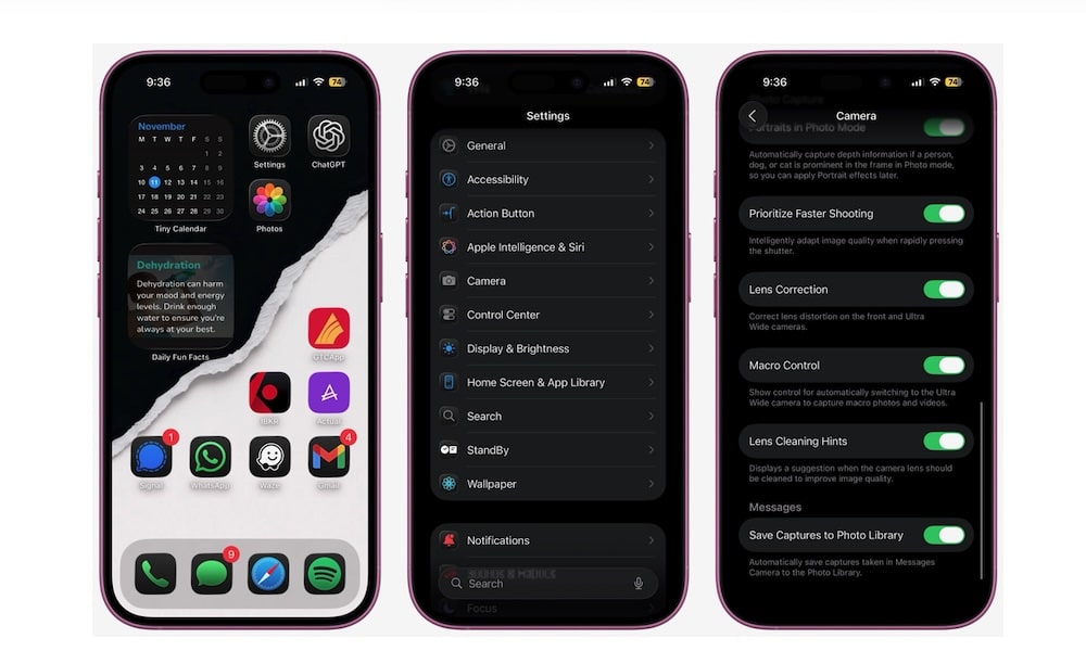 Lens Cleaning Hints iPhone